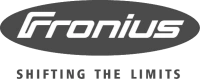 Logotipo Fronius inversores y placas solares